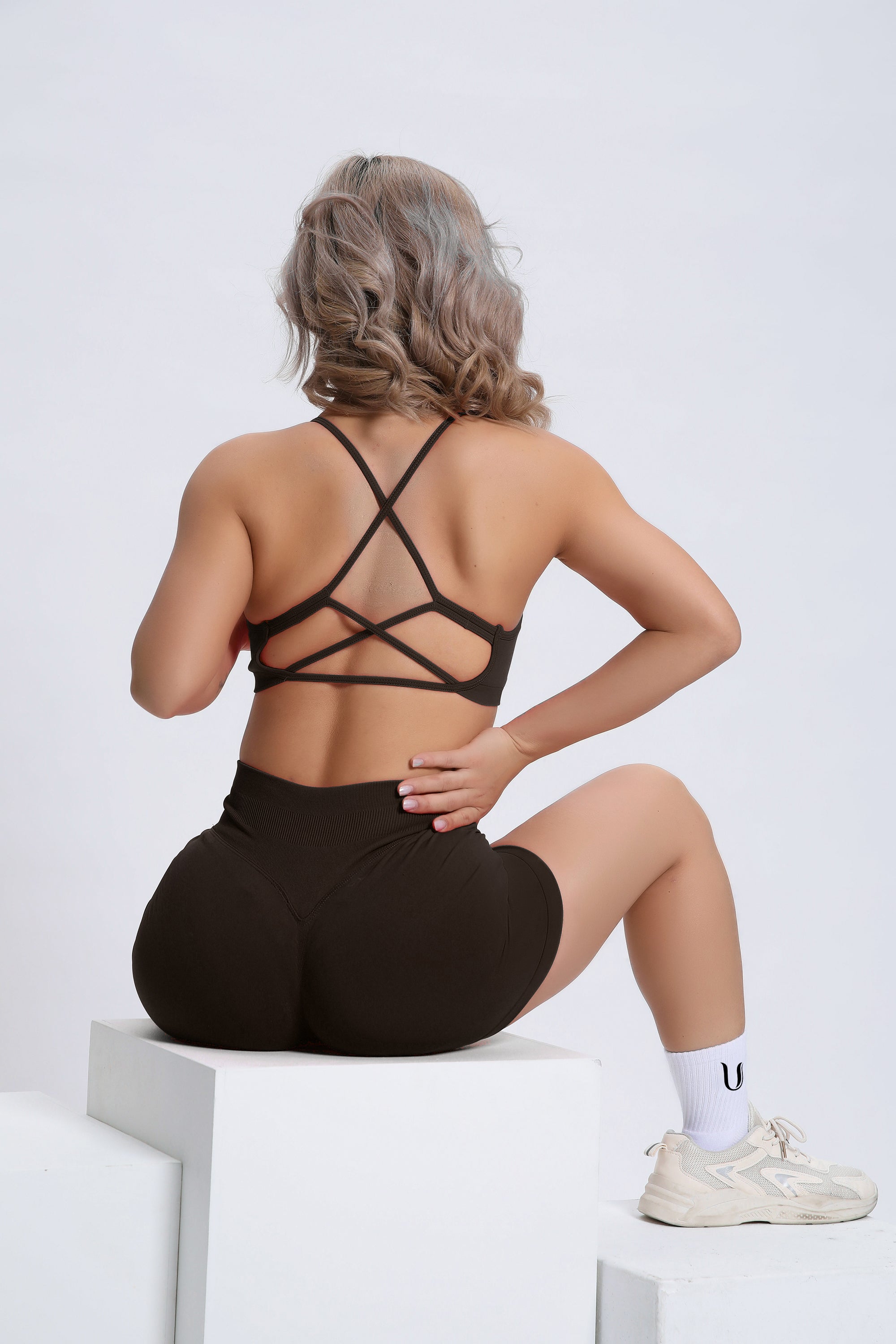 Joy | Sculpt Shorts with Scrunch – Black