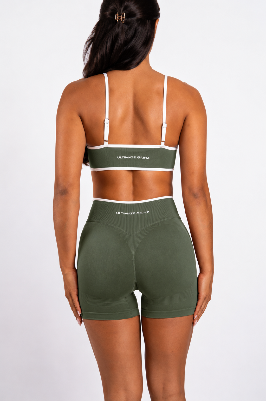 Ivy | Seamless Bra – Olijf