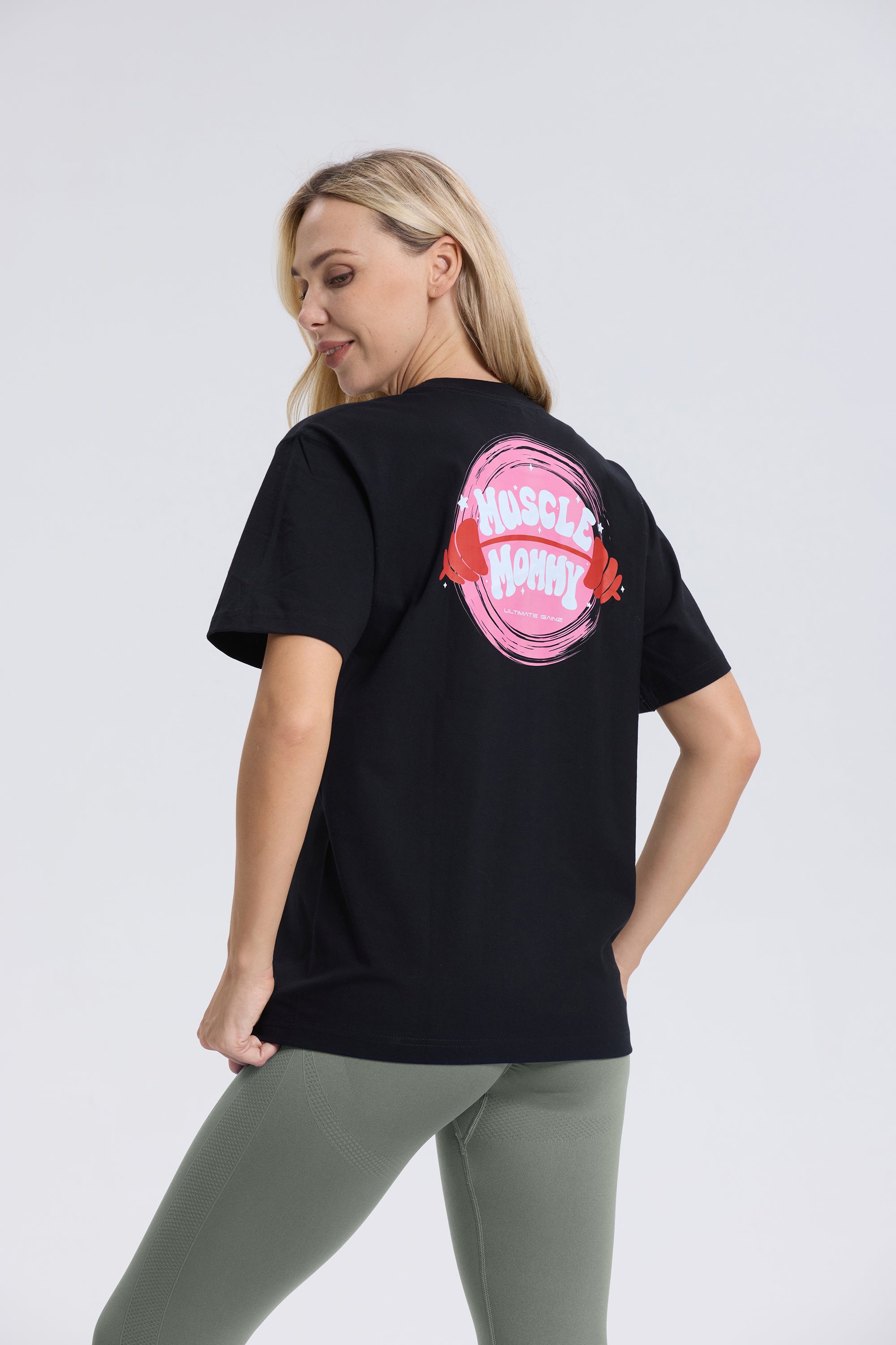 LIMITED EDITION Ultimate Gainz | Muscle Mommy Shirt - Black