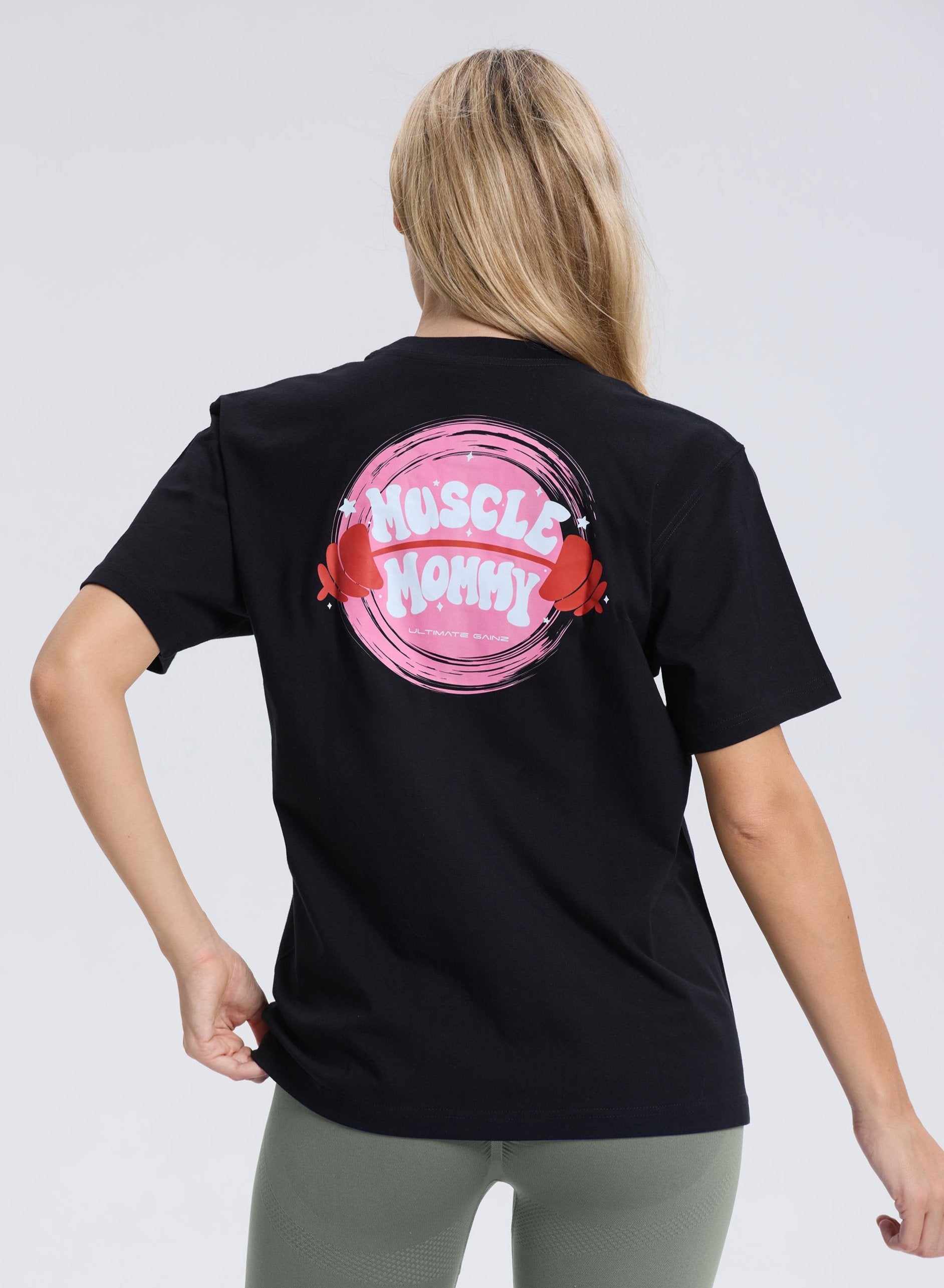 LIMITED EDITION Ultimate Gainz | Muscle Mommy Shirt - Black