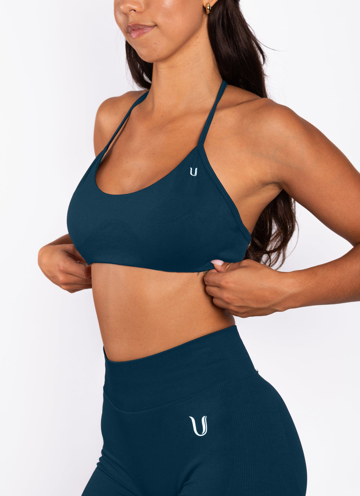 Nova | Seamless Open Rug Bra – Blauw - afbeelding 3