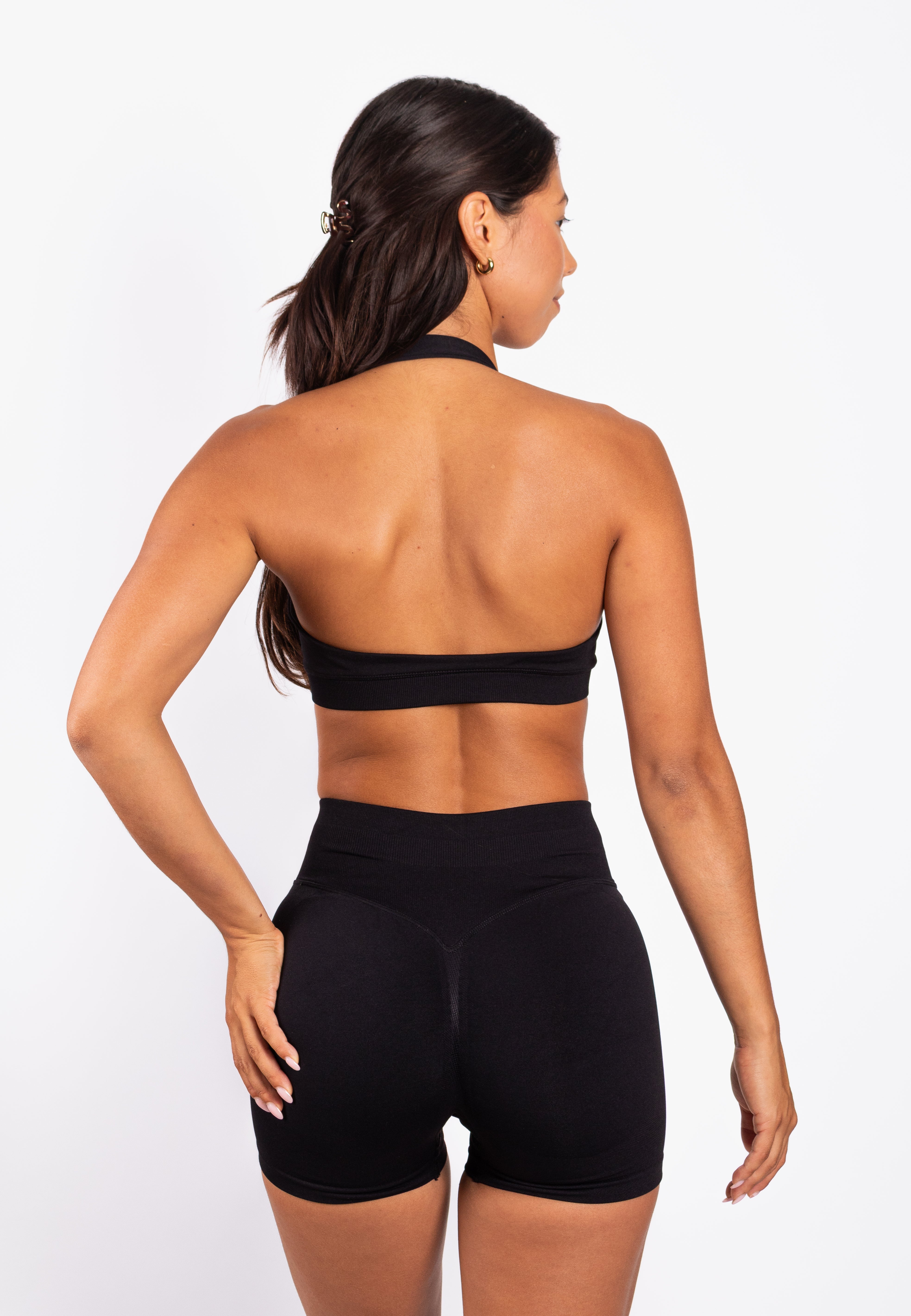 Beau | Halter Support Bra – Black