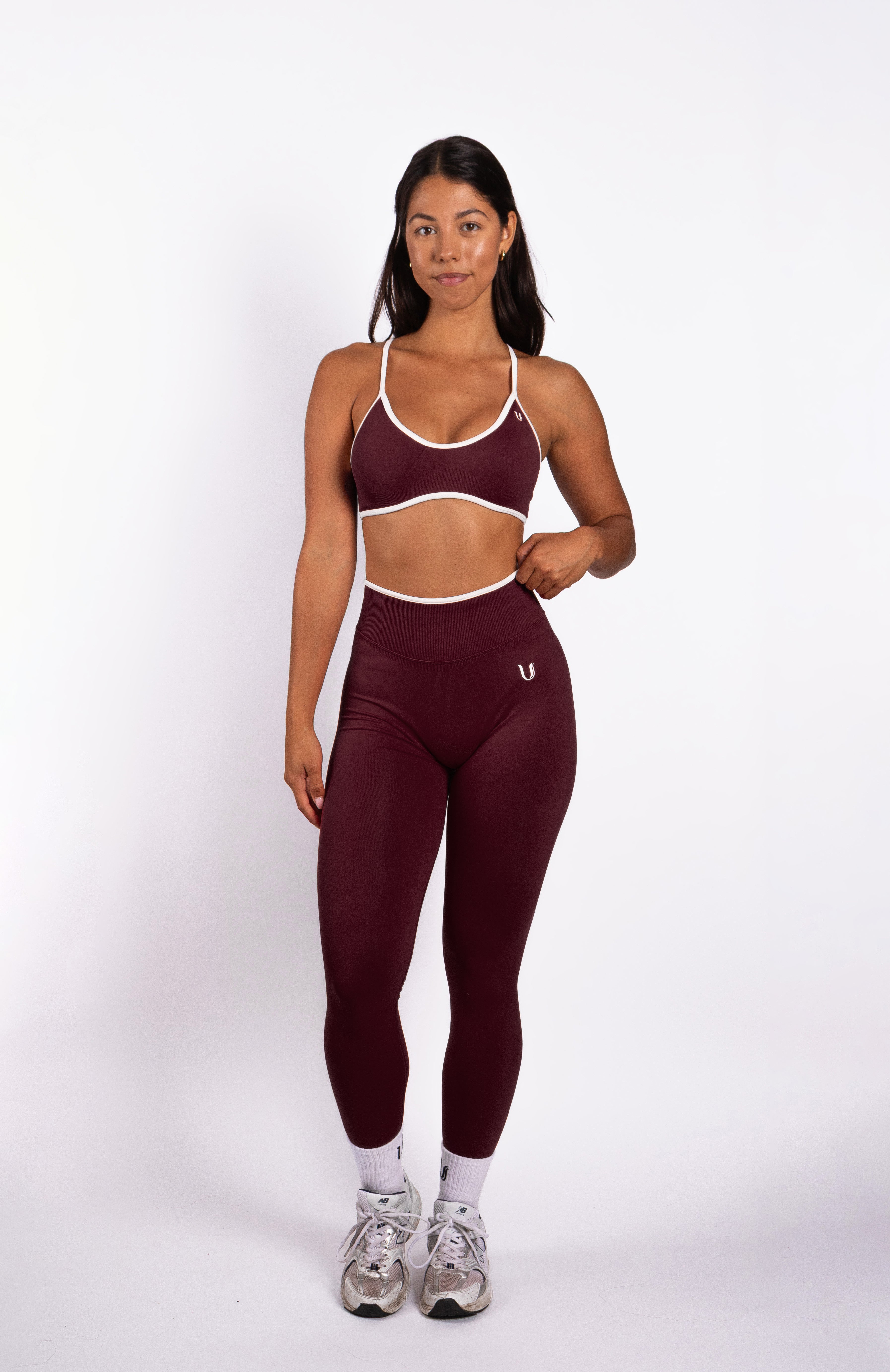 Ivy | Seamless Bra - Bordeaux