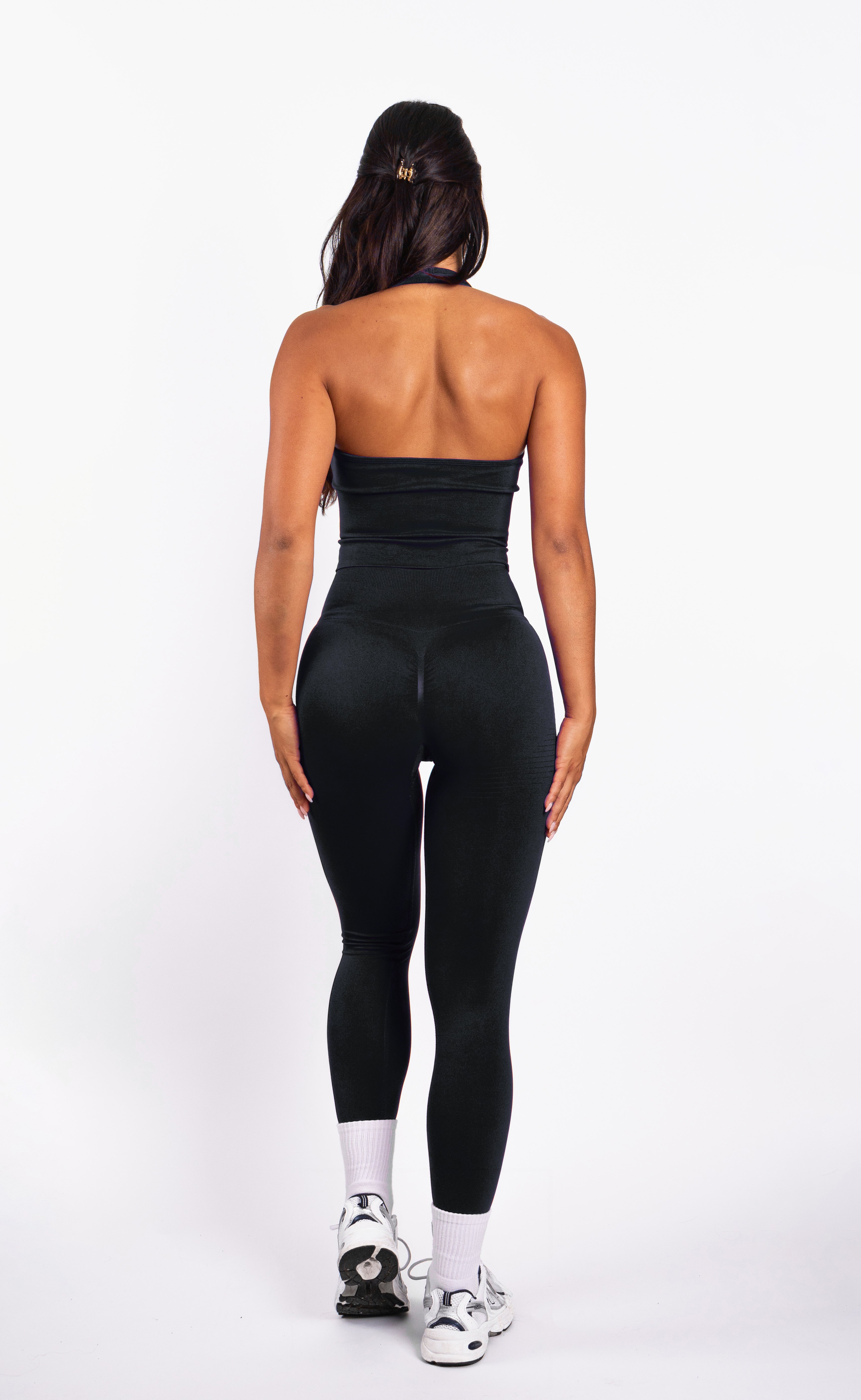 Bibi | Ribbed Seamless Legging – Black