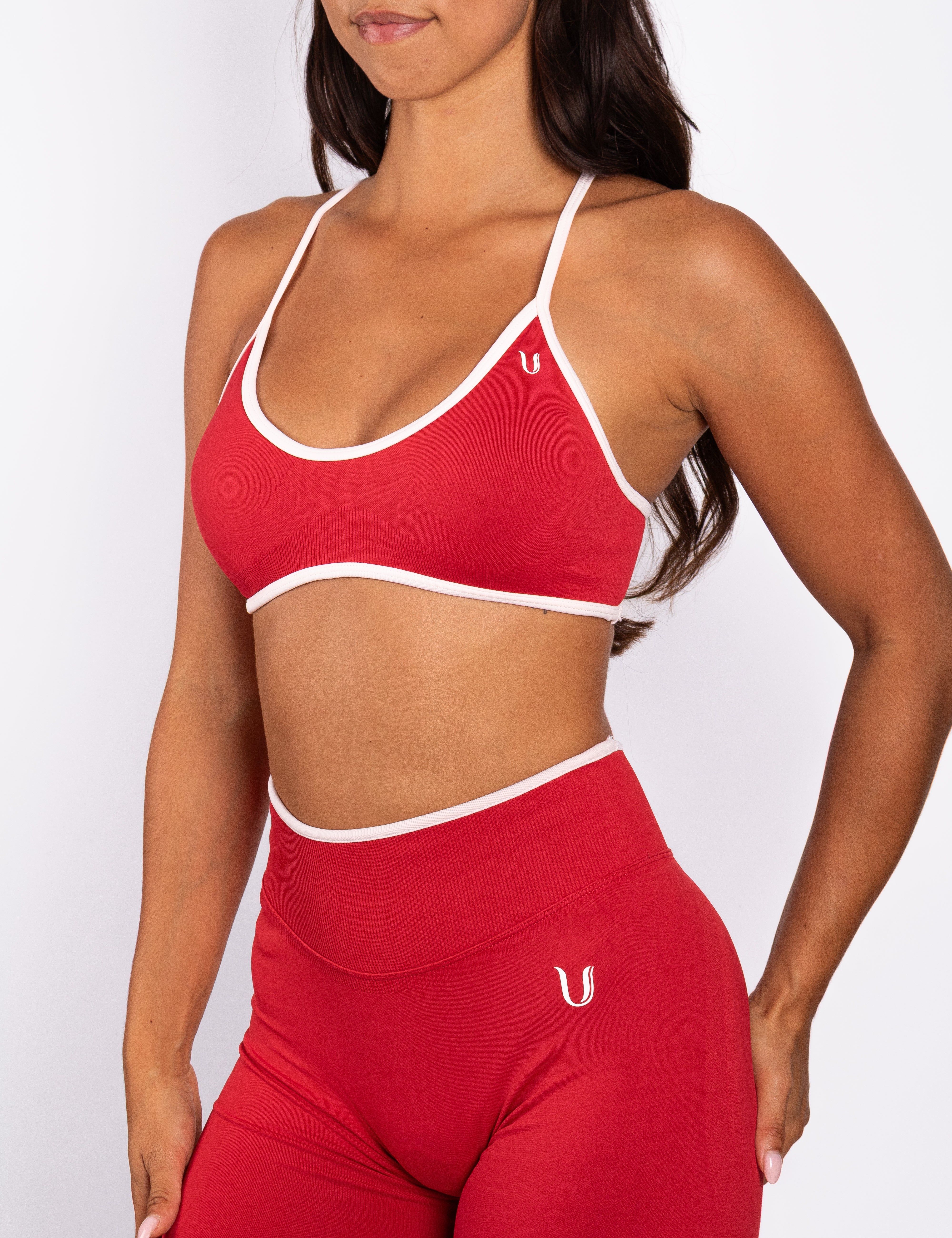 Ivy | Seamless Bra - Red