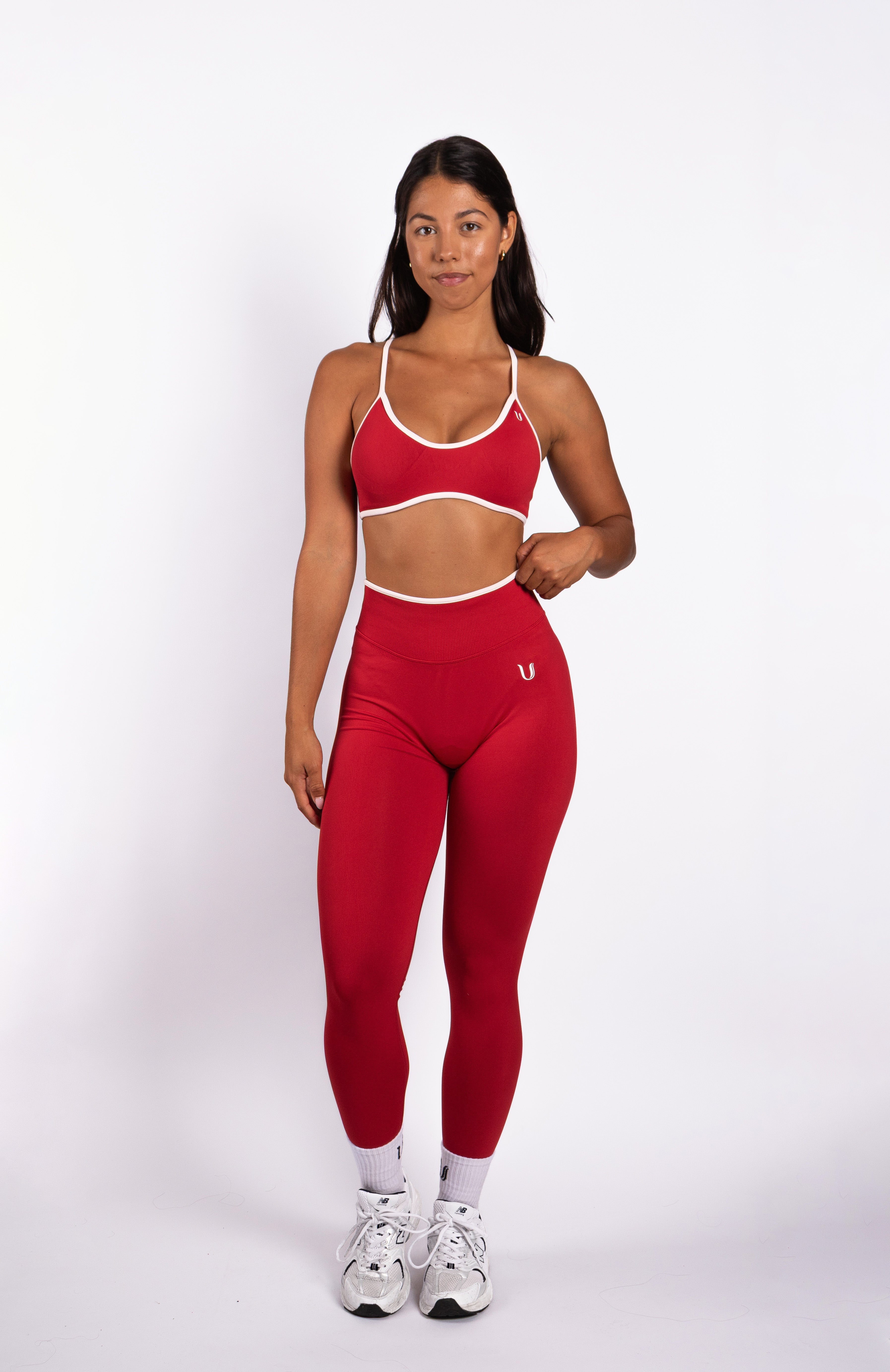 Ivy | Seamless Bra - Red
