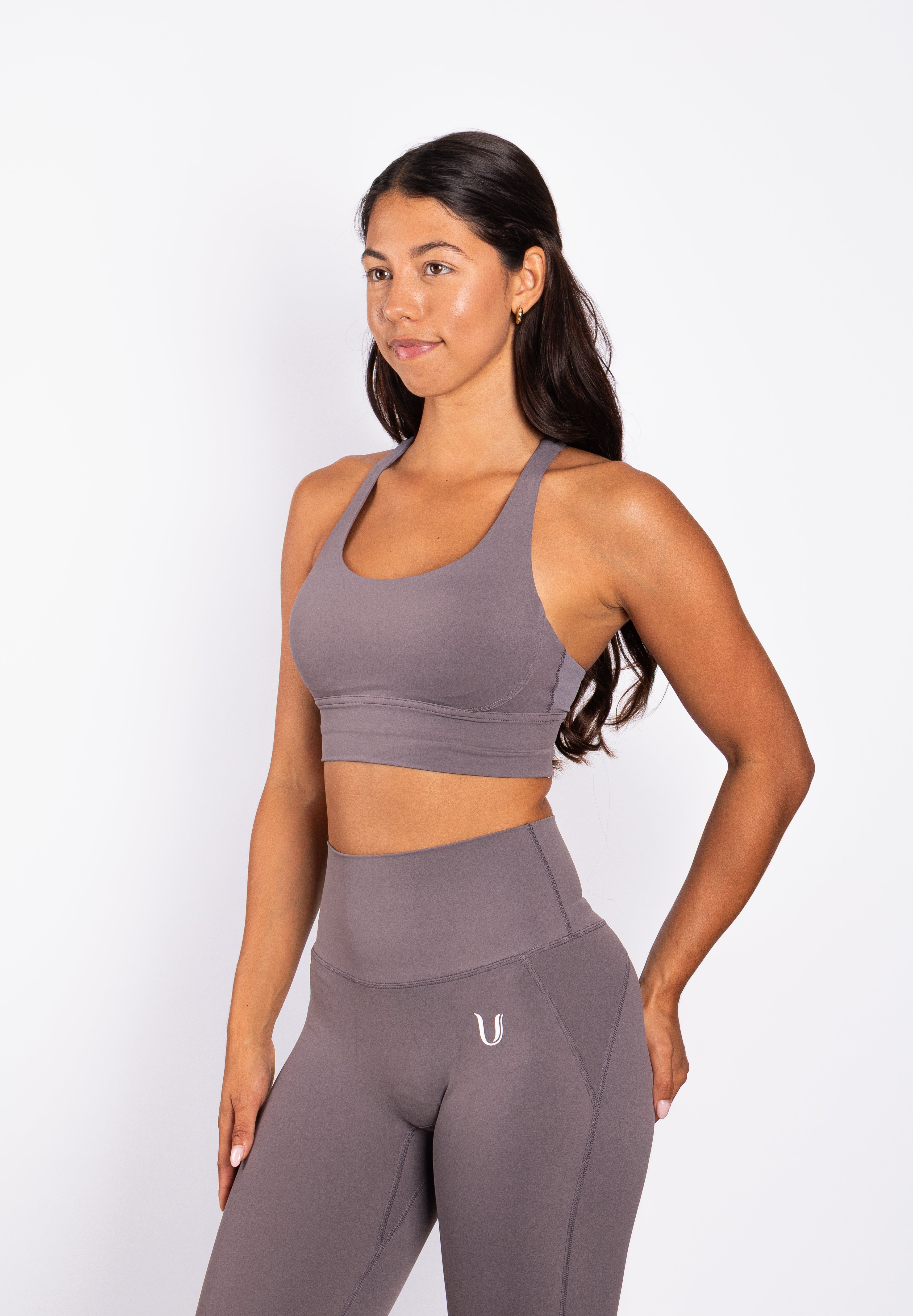 Kyra | Cross bra - Black