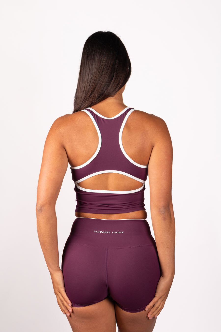 Ivy | Performance Top – Burgundy V2