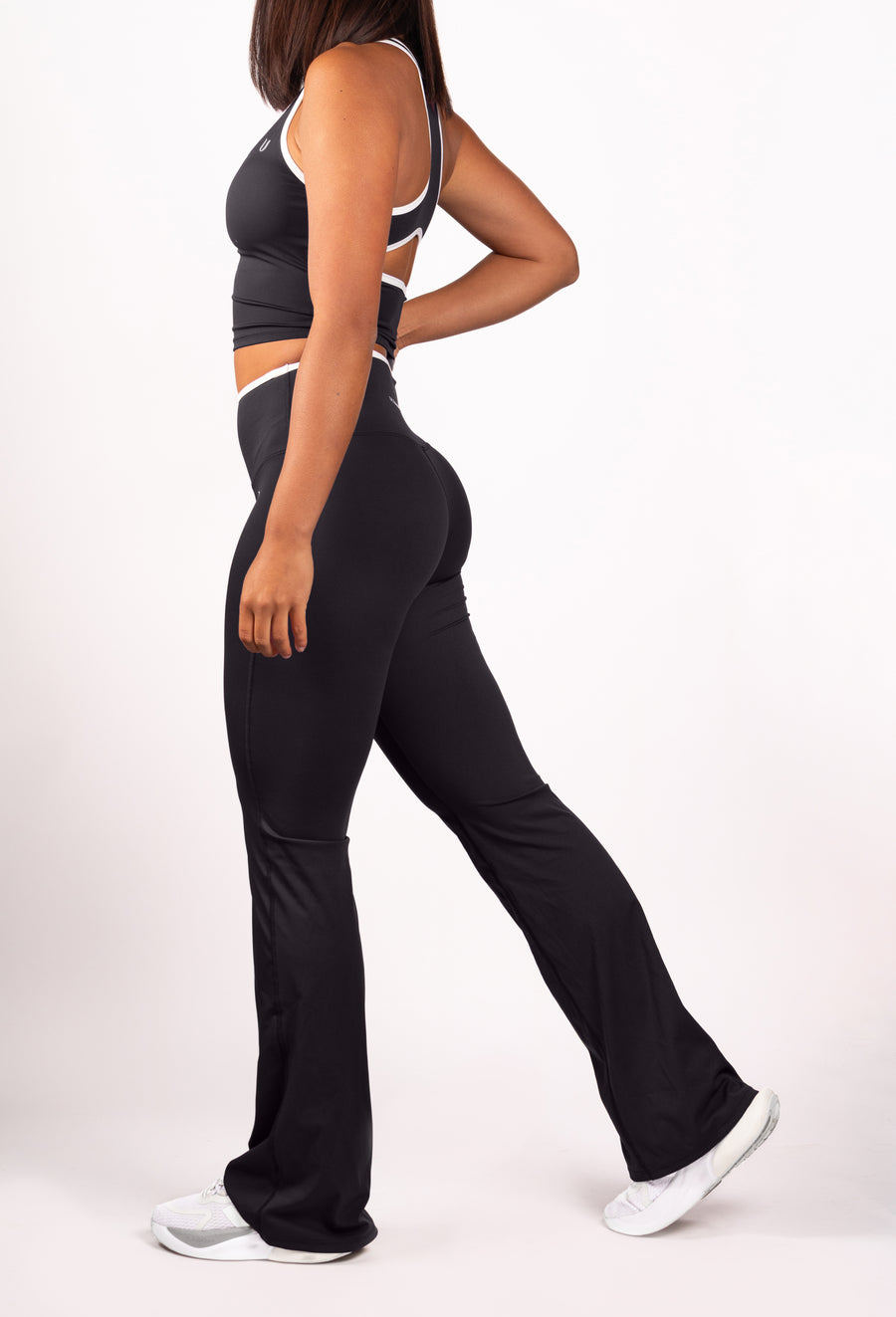 Ivy | Flare Leggings – Black V2