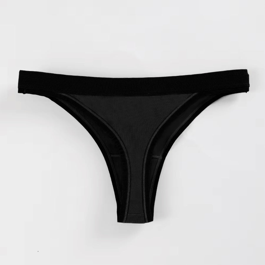 Ultimate Gainz Seamless Thong – Black